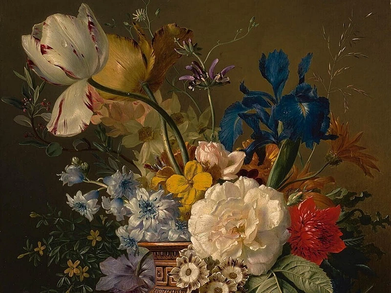 1782-Georgius Jacobus Johannes van Os - Natura morta di fiori - Museo Boijmans Van Beuningen